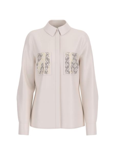 Afbeelding voor product Bloes van het merk Guess in het Ecru