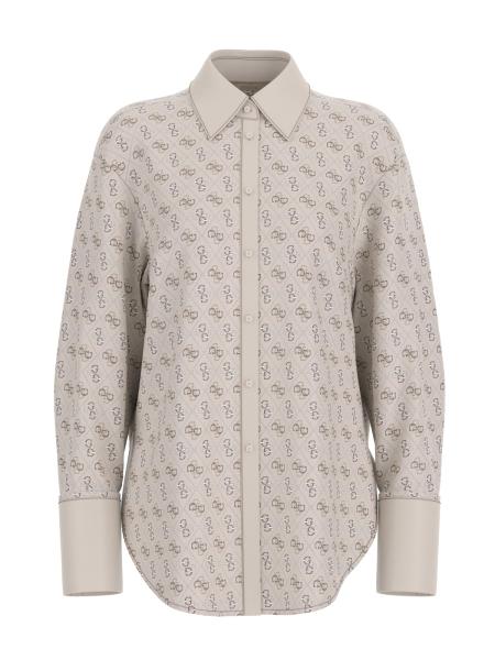 Afbeelding voor product Bloes van het merk Guess in het Beige