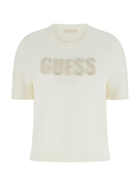 Afbeelding voor product Pull van het merk Guess in het Ecru