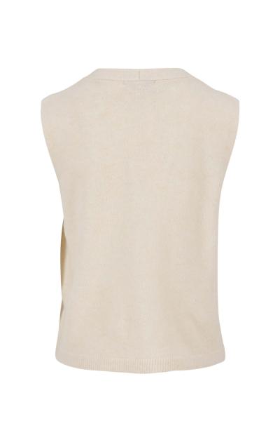 Afbeelding voor product Gilet van het merk Zusss in het Ecru