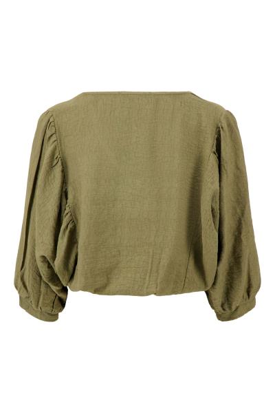 Afbeelding voor product Bloes van het merk Zusss in het Kaki