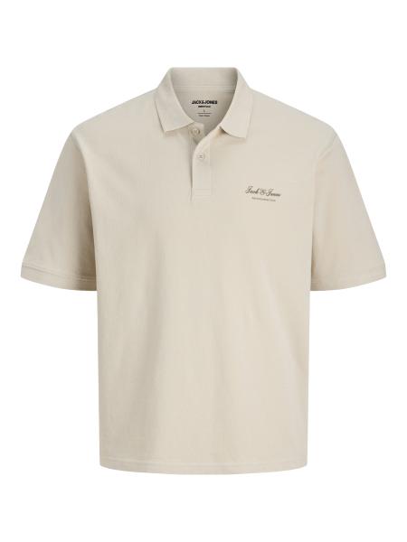 Afbeelding voor product Polo van het merk Jack & Jones in het Ecru