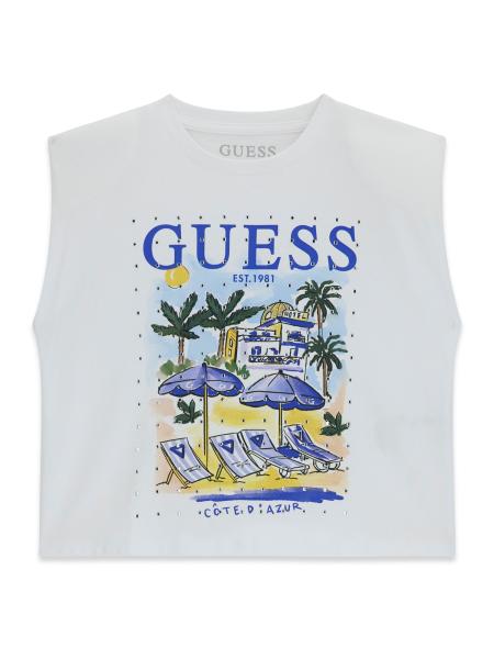 Afbeelding voor product T-shirt van het merk Guess in het Wit