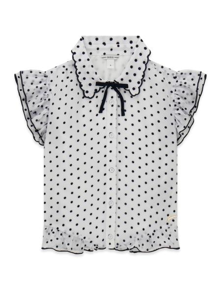 Afbeelding voor product Bloes van het merk Guess in het Wit
