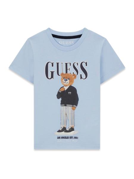Afbeelding voor product T-shirt van het merk Guess in het Blauw