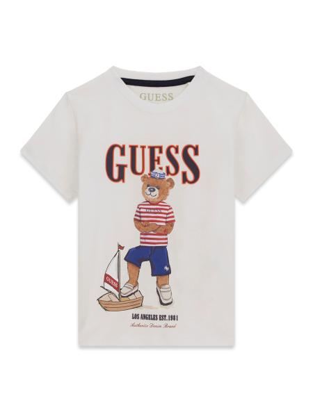 Afbeelding voor product T-shirt van het merk Guess in het Wit