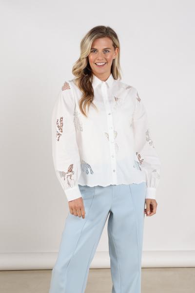 Afbeelding voor product Bloes van het merk Nukus in het Ecru