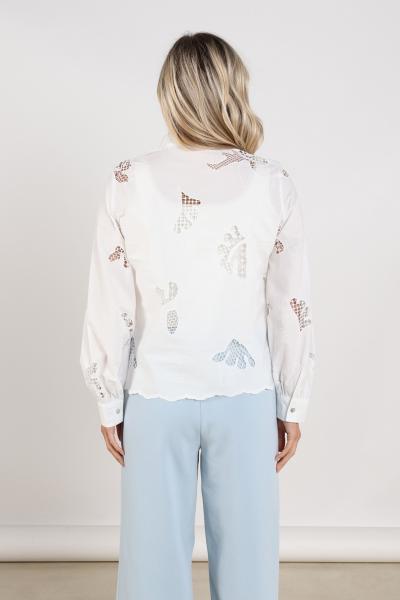 Afbeelding voor product Bloes van het merk Nukus in het Ecru