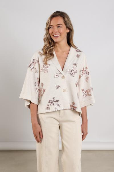 Afbeelding voor product Blazer van het merk Nukus in het Beige