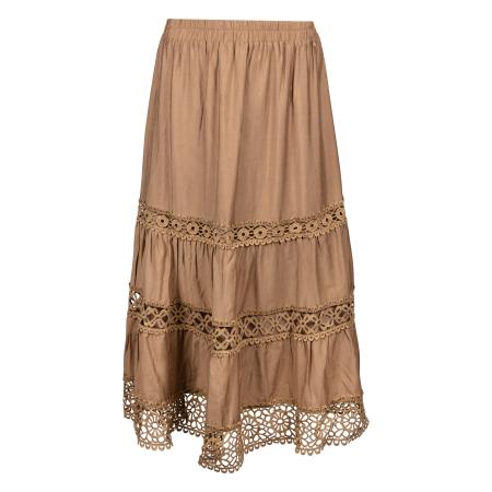 Afbeelding voor product Rok van het merk Nukus in het Beige