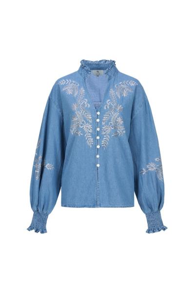 Afbeelding voor product Bloes van het merk C&s The Label in het Blauw