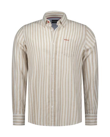 Afbeelding voor product Hemd van het merk Nza New Zealand Auckland in het Beige