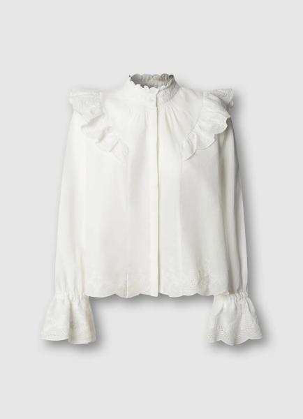 Afbeelding voor product Bloes van het merk Pepe Jeans in het Wit