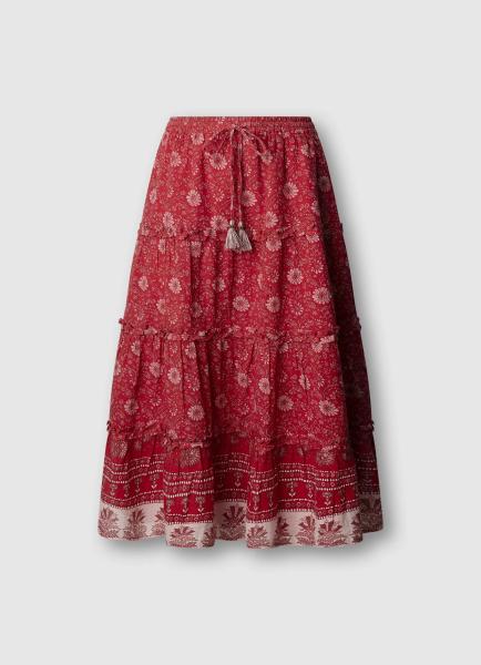 Afbeelding voor product Rok van het merk Pepe Jeans in het Rood