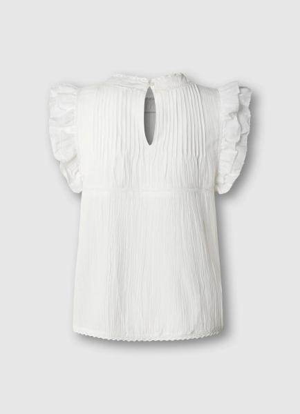 Afbeelding voor product Bloes van het merk Pepe Jeans in het Wit