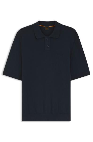 Afbeelding voor product Polo van het merk Hugo Boss in het Marine