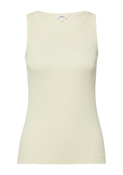 Afbeelding voor product T-shirt van het merk S.oliver Casual in het Ecru