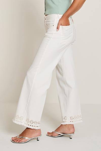 Afbeelding voor product Broek van het merk Para Mi in het Wit