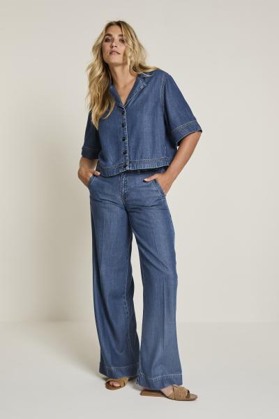 Afbeelding voor product Bloes van het merk Para Mi in het Jeans