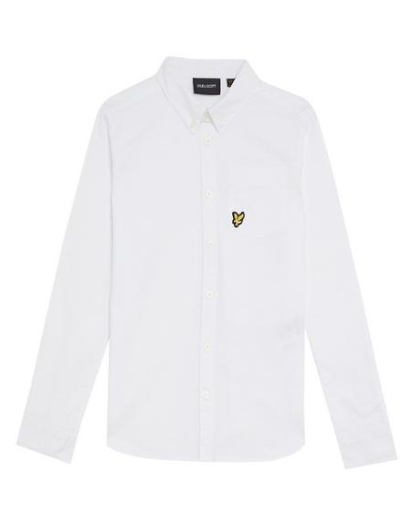 Afbeelding voor product Hemd van het merk Lyle & Scott in het Wit