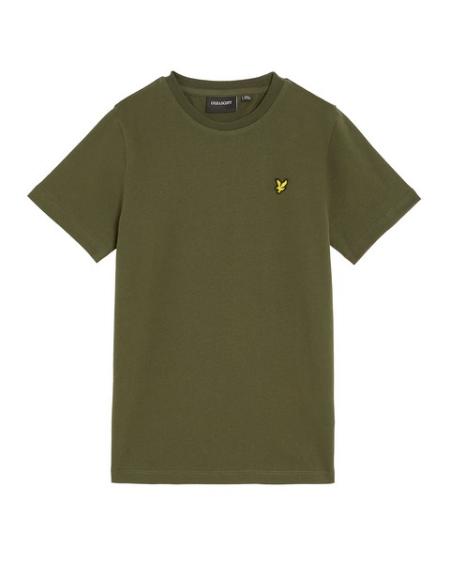 Afbeelding voor product T-shirt van het merk Lyle & Scott in het Kaki