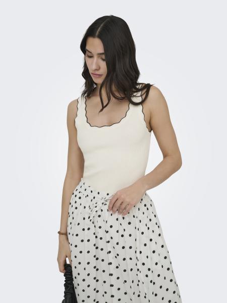 Afbeelding voor product Top van het merk Jdy in het Ecru