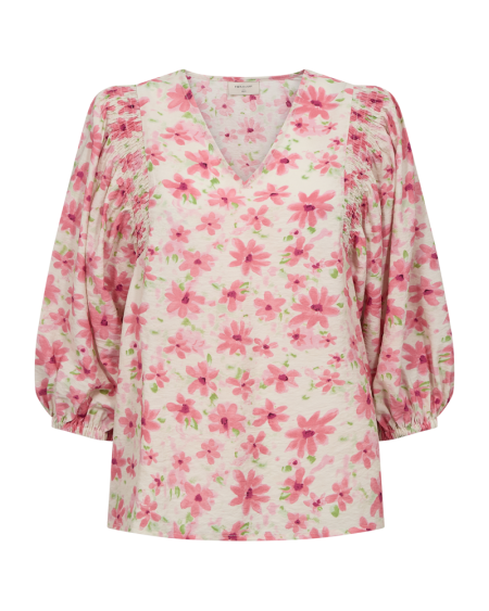 Afbeelding voor product Bloes van het merk Freequent in het Ecru