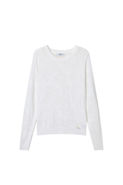 Afbeelding voor product Pull van het merk Vila Joy in het Ecru