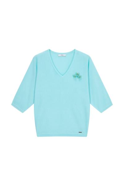 Afbeelding voor product Pull van het merk Vila Joy in het Blauw