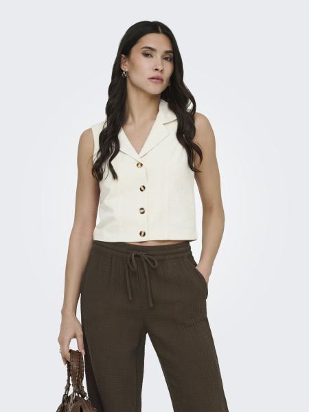 Afbeelding voor product Vest van het merk Jdy in het Beige