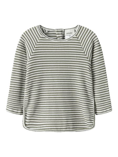 Afbeelding voor product T-shirt van het merk Lil' Atelier in het Kaki