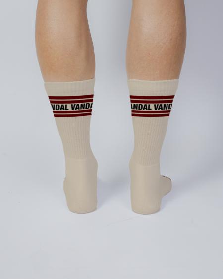 Afbeelding voor product Sokken van het merk The Vandal in het Ecru
