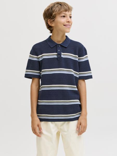 Afbeelding voor product Polo van het merk Jack & Jones Junior in het Blauw