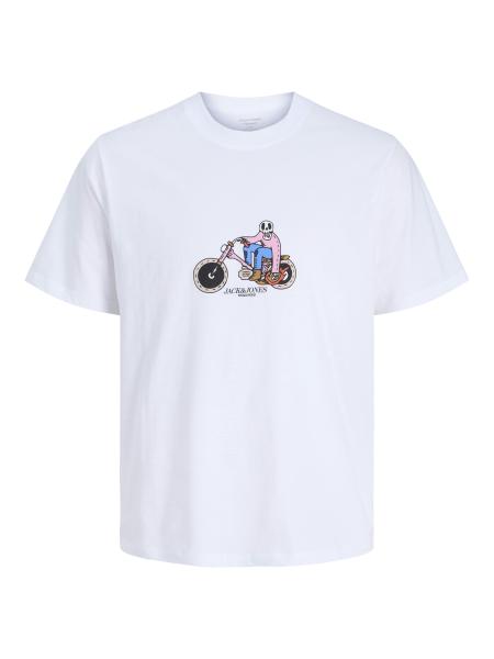 Afbeelding voor product T-shirt van het merk Jack & Jones Junior in het Wit