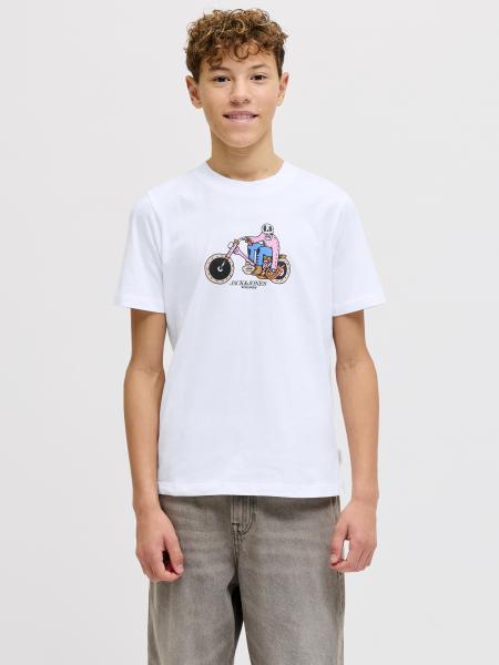 Afbeelding voor product T-shirt van het merk Jack & Jones Junior in het Wit
