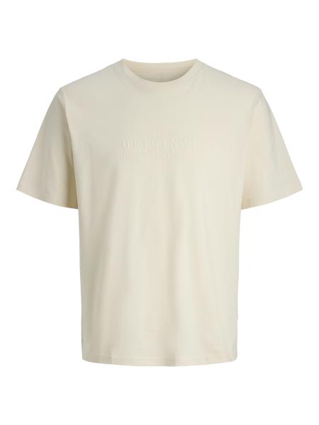 Afbeelding voor product T-shirt van het merk Jack & Jones Junior in het Ecru