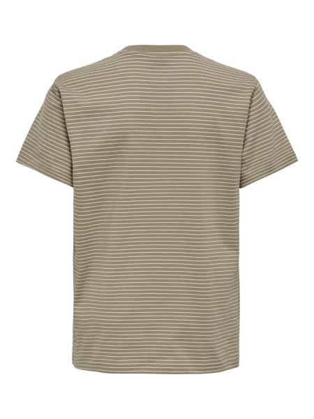 Afbeelding voor product T-shirt van het merk Only & Sons Junior  in het Beige