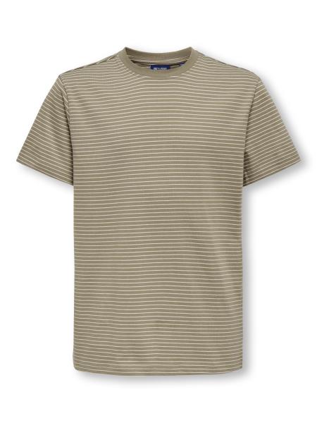 Afbeelding voor product T-shirt van het merk Only & Sons Junior  in het Beige