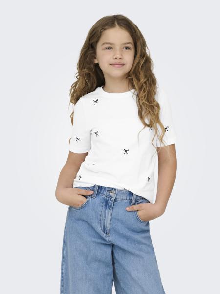 Afbeelding voor product T-shirt van het merk Kids Only in het Wit