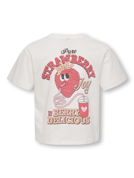 Afbeelding voor product T-shirt van het merk Kids Only in het Ecru
