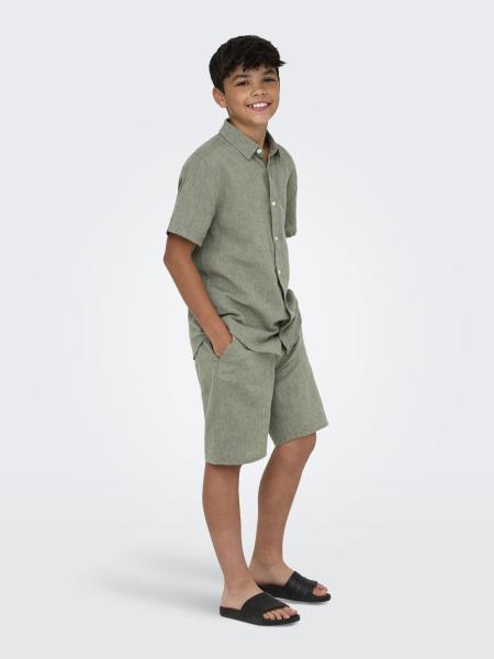 Afbeelding voor product T-shirt van het merk Only & Sons Junior  in het Kaki