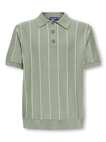 Afbeelding voor product Polo van het merk Only & Sons Junior  in het Groen