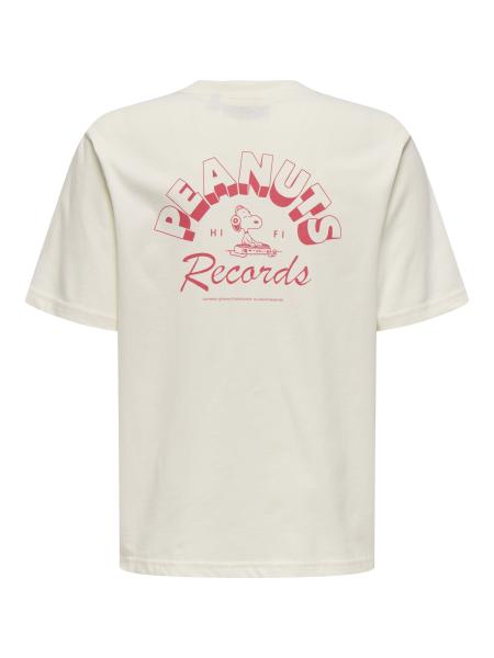 Afbeelding voor product T-shirt van het merk Only & Sons Junior  in het Ecru