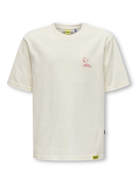 Afbeelding voor product T-shirt van het merk Only & Sons Junior  in het Ecru