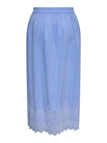 Afbeelding voor product Rok van het merk Only Carmakoma in het Blauw