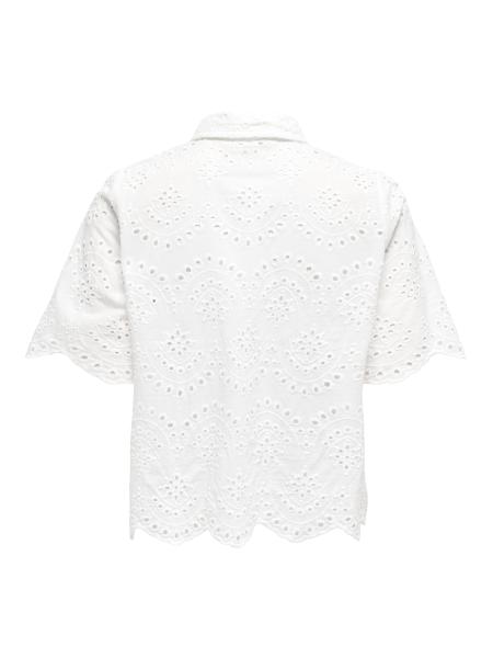 Afbeelding voor product Bloes van het merk Only Carmakoma in het Beige