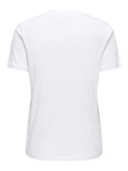 Afbeelding voor product T-shirt van het merk Only in het Wit