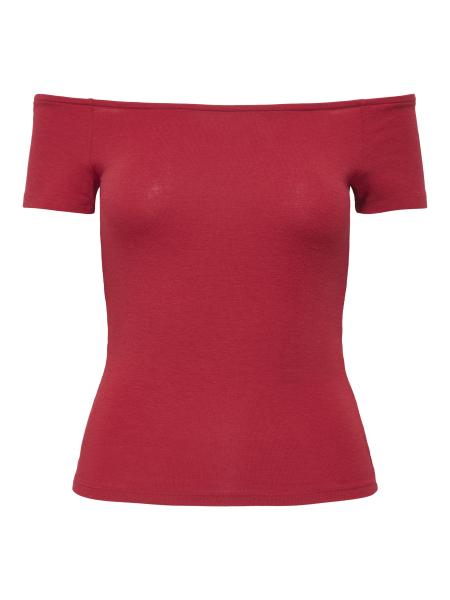 Afbeelding voor product Top van het merk Only in het Rood