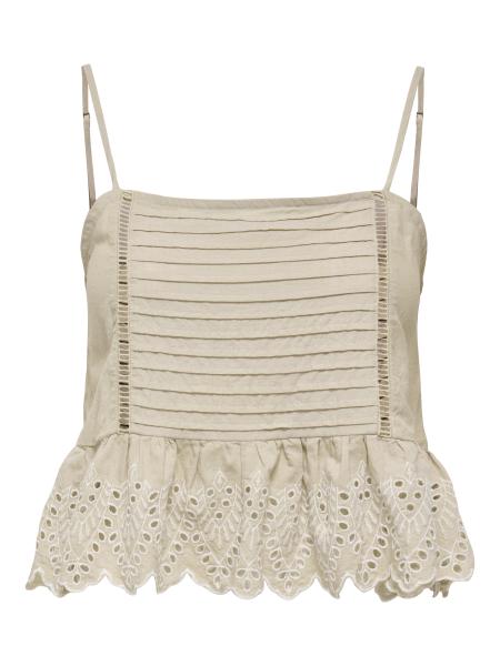 Afbeelding voor product Top van het merk Only in het Beige