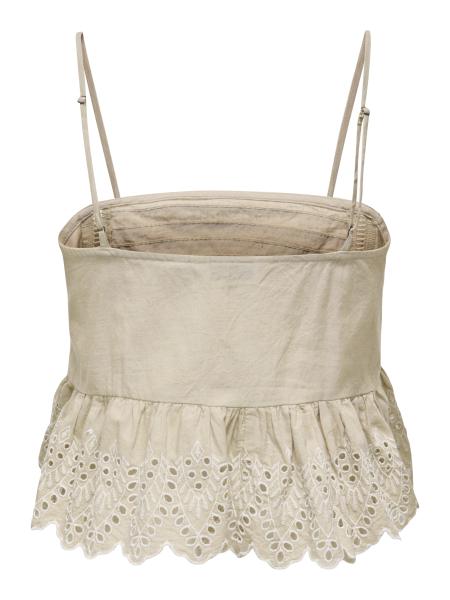 Afbeelding voor product Top van het merk Only in het Beige